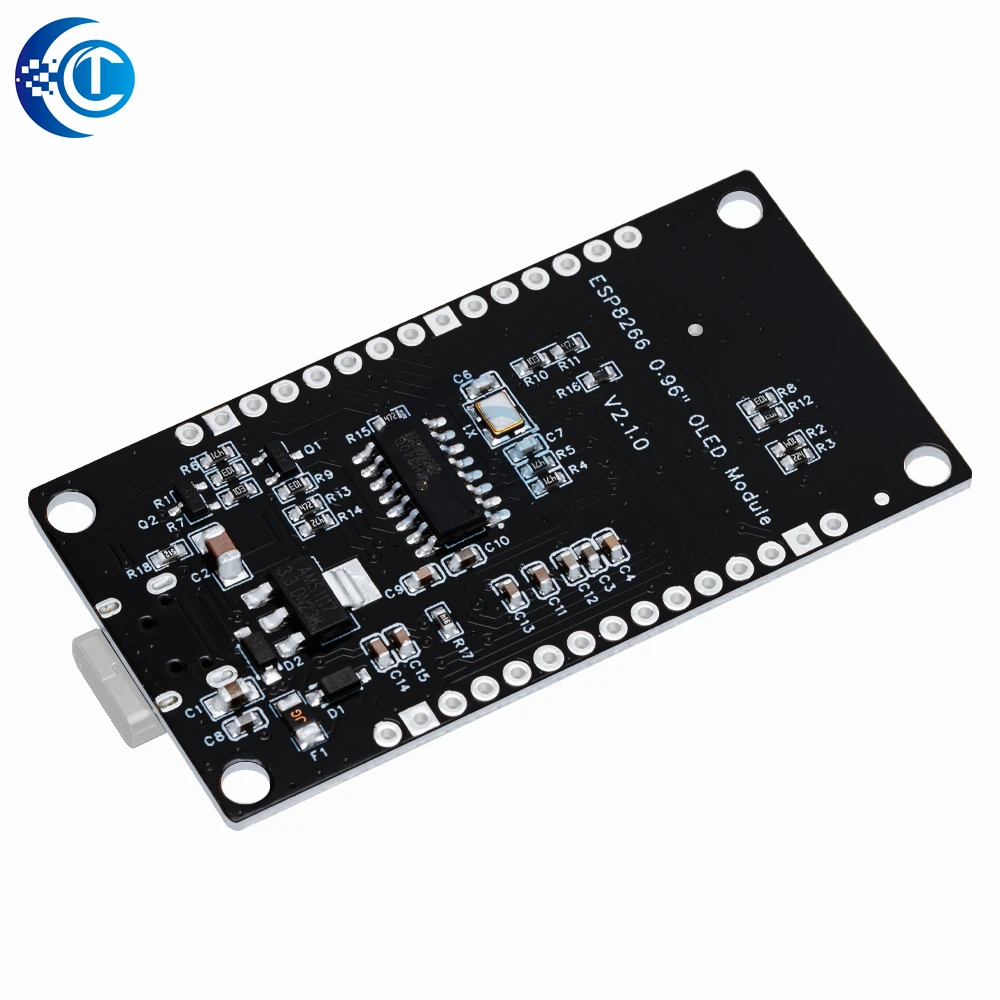 NodeMCU ESP2266 Board: Integrated 0.69 Inch OLED Display, CH300G, ESP-12F WiFi Module -TYPE - C USB, For Arduino/Micropython
