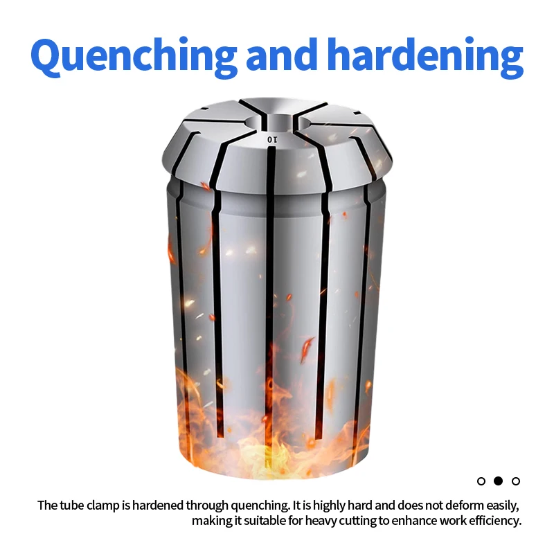 Oz Tube Clamp Engraving Machine Oz Clamp Elastic OZ 8/16/20/25/32 High-Precision Milling Machine Heavy Cutting Spring Clamp