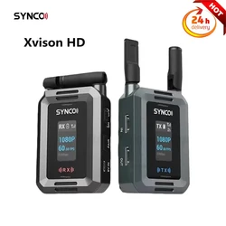 Synco Xvison HD Wireless Video TX&RX 1080P60 UVC Streaming, 80ms Low Latency, Zero Noise for Camera/Smartphone/PC Live Streaming