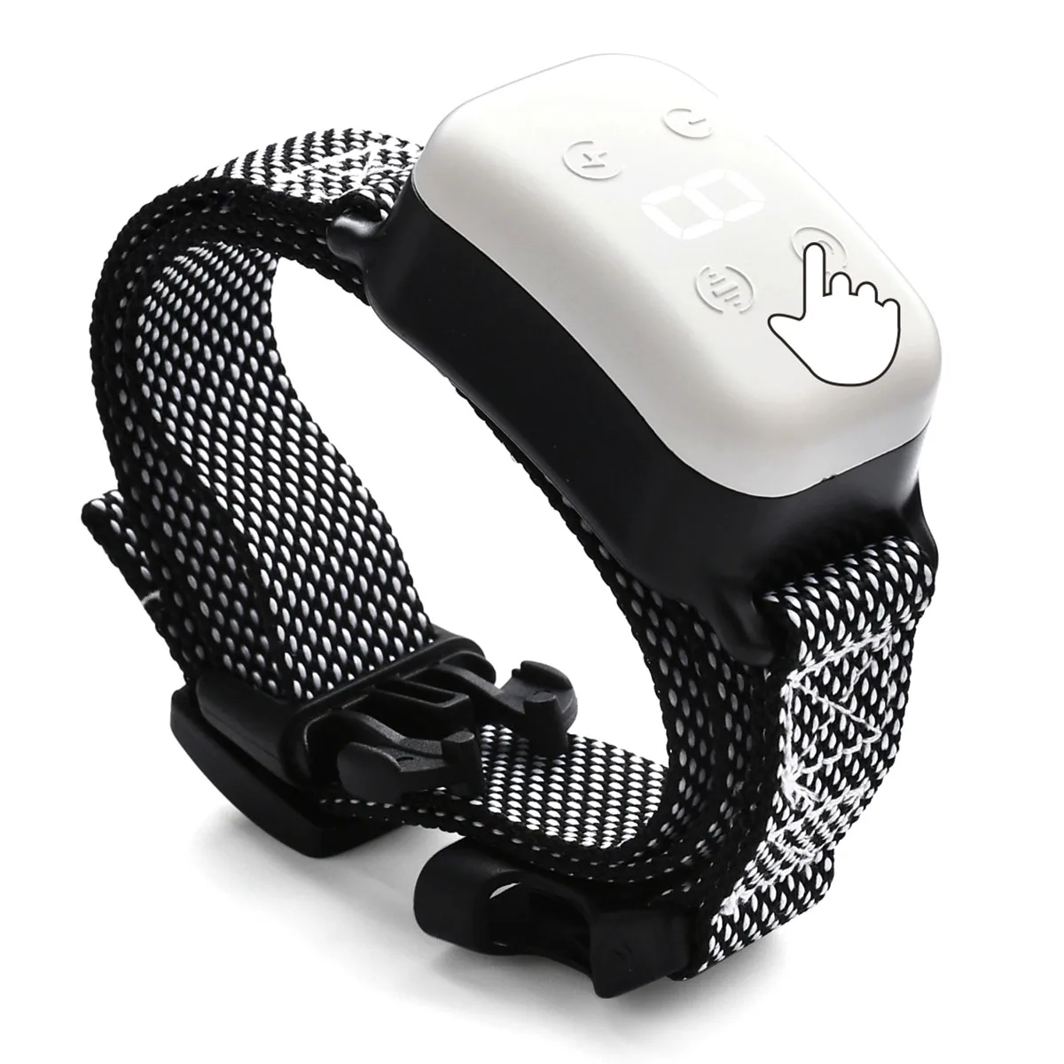 

Dog Bark Collar for Large Medium Small Dogs, Waterproof Rechargeable E-Collar, Dog No-Bark Collar, Anti Barking Collar, 8-120lbs