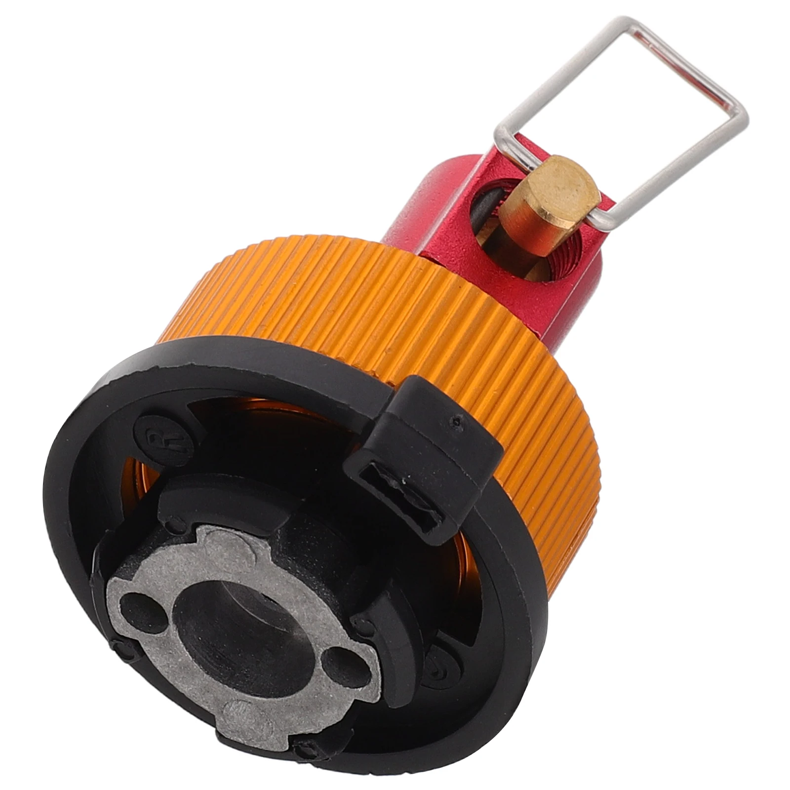 

Camping Gas Converter Adapter Stove Refill Valve Fuel Canister Portable Lightweight Durable Outdoor Hiking Furnace Burner