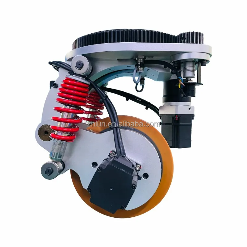 damping drive wheel payload 1000kg suitable for uneven road surface driving agv wheels