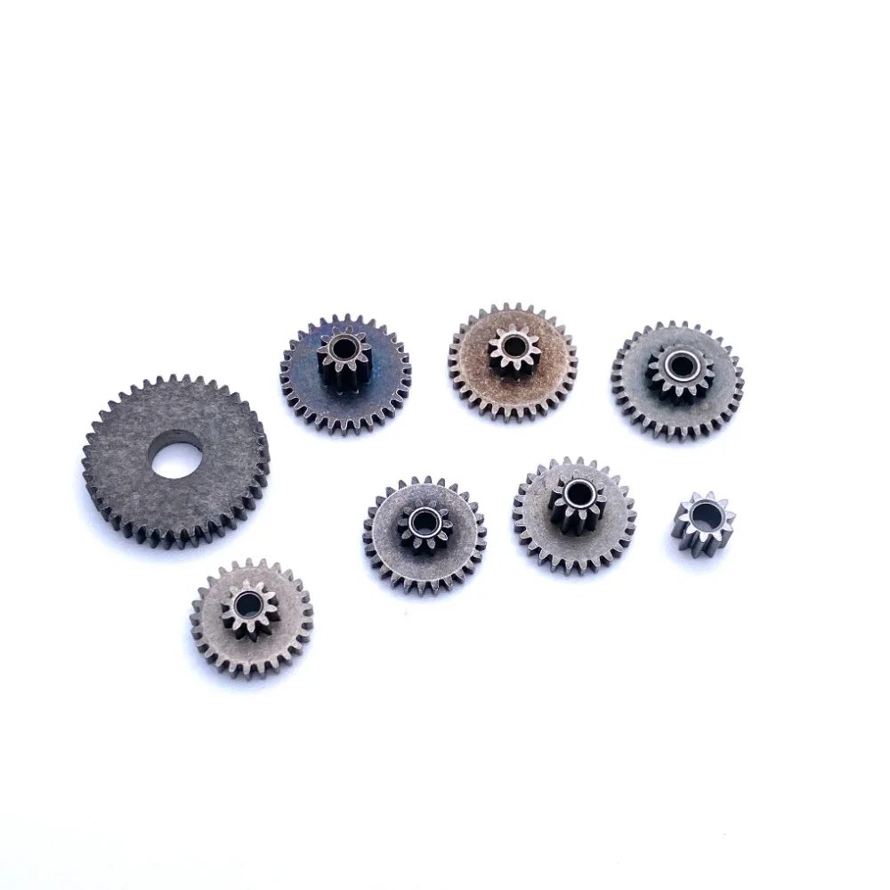 0.5M Double Metal Gear Set For 3.17MM Motor Shaft DIY Speed Ratio 540 545 550 555 DC Motor Model 2.5/3.5/3.15mm
