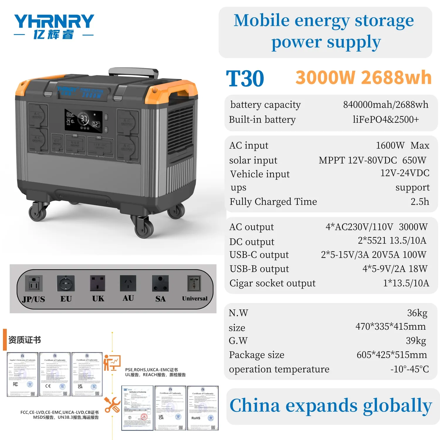 

3000w2688wh открытый мобильный источник питания для хранения энергии, новый генератор энергии, домашнее хранилище солнечной энергии в прямом эфире,