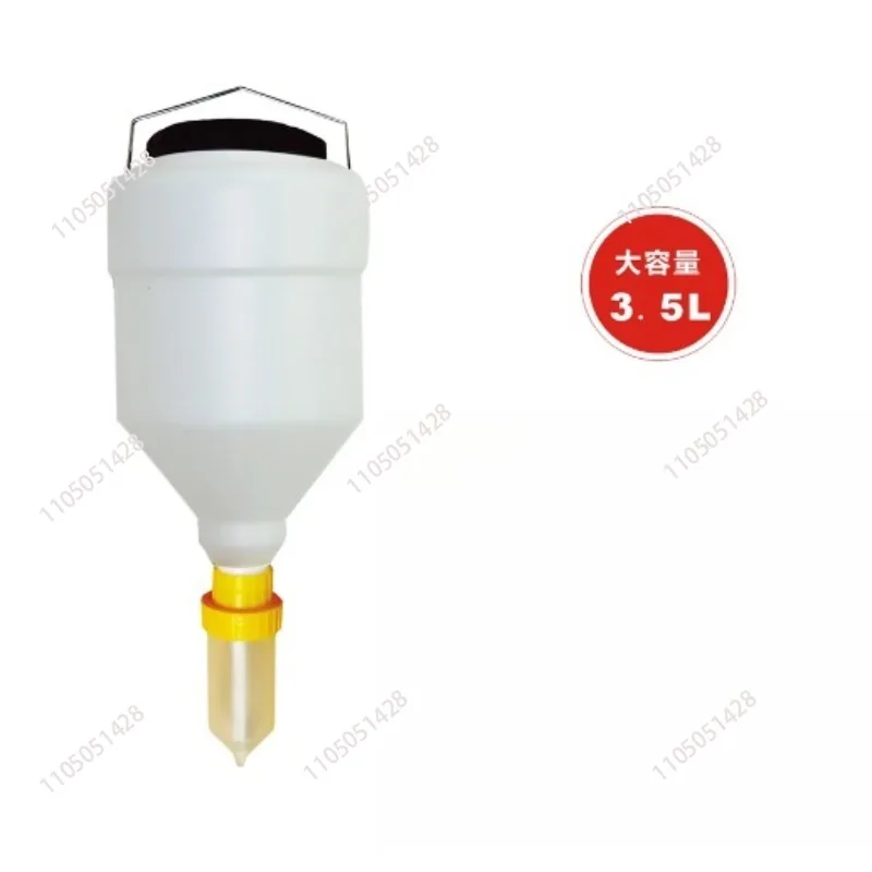 Botella de salsa suspendida Cubo de salsa de gran capacidad Botella de patata de pollo frito hamburguesa Botella exprimidora