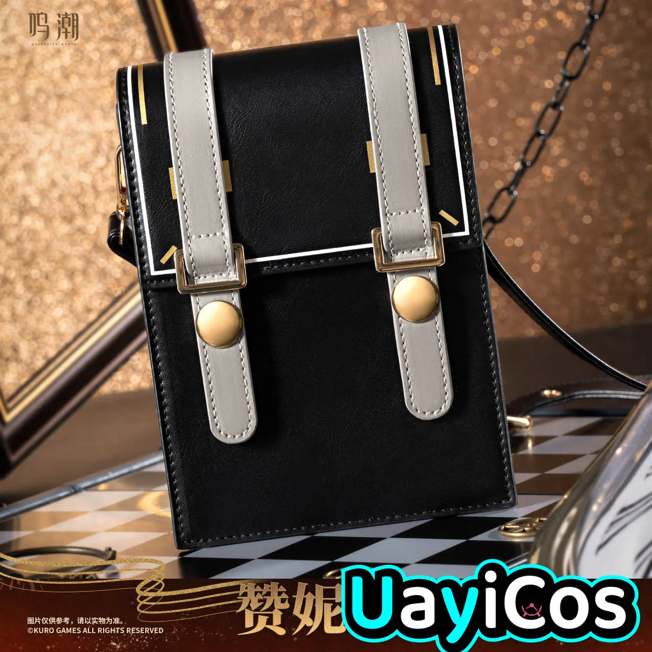 

Official Wuthering Waves Zani PU Leather Shoulder Crossbody Bag for Women Travel Handbag Fashion Messenger Bag Anime Toy Kids