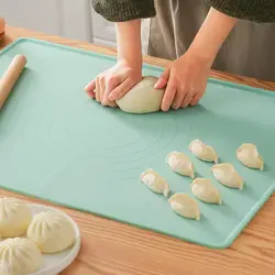 Silicone Pastry Baking Mat Large Kneading Non-stick Food Grade Dough Rolling Oven Bread Mat Making Cookies Pan Macarons Placemat