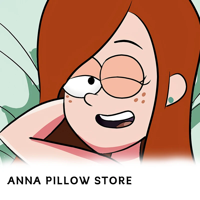 Dakimakura Anime Gravity Falls Wendy Corduroy Double sided Print Life Size Body Pillow Case Cover Pillowcase