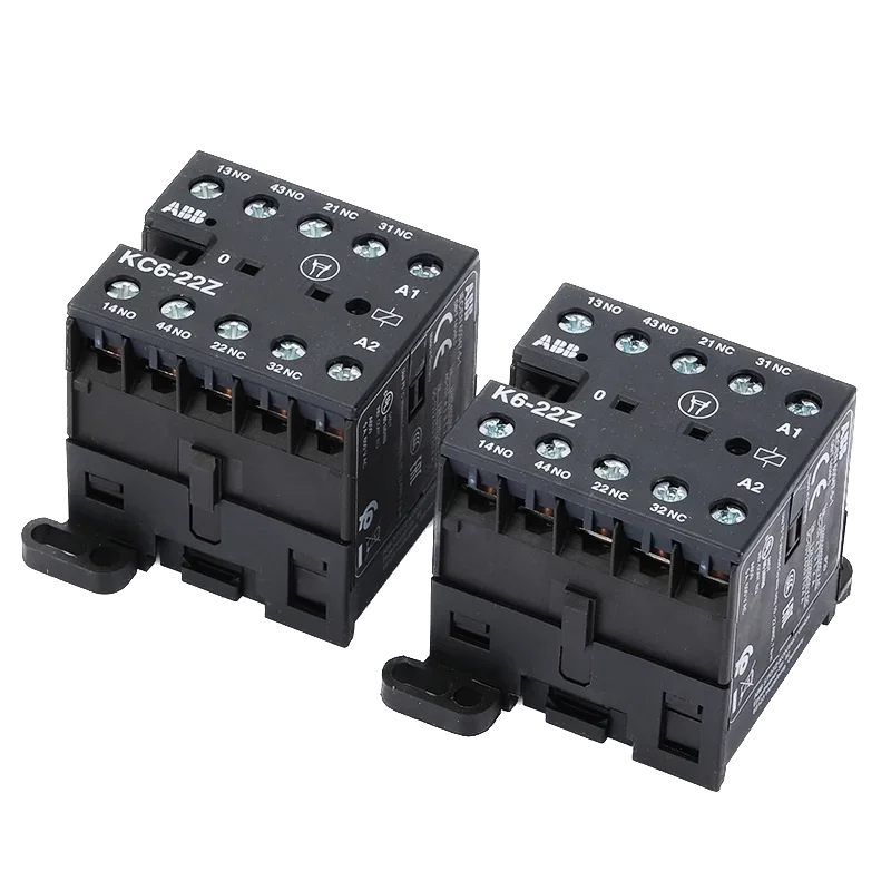 

ABB KC6 4-Pole Mini Contactor Relays DC Operated KC6-22Z KC6-31Z KC6-40E