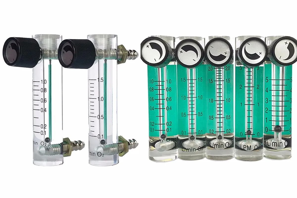 Imagem -05 - Medidor de Fluxo do Gás do Oxigênio do ar Medidor de Fluxo Caudalimetro Contador Indicador de Fluxo o2 Oxigen Gás Medidor de Fluxo Interruptor do Dispositivo de Fluxo 0.11.5l Min