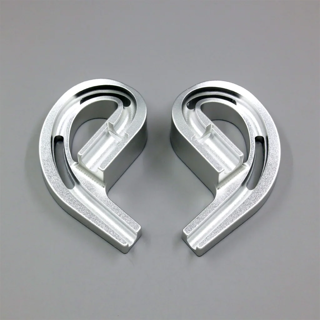 1 pair  4.5mm/6mm Wire OD  IEM In Ear Earphone Earhook Molding Mold For DIY Custom Handmade Repair Earphone Cable LN008454