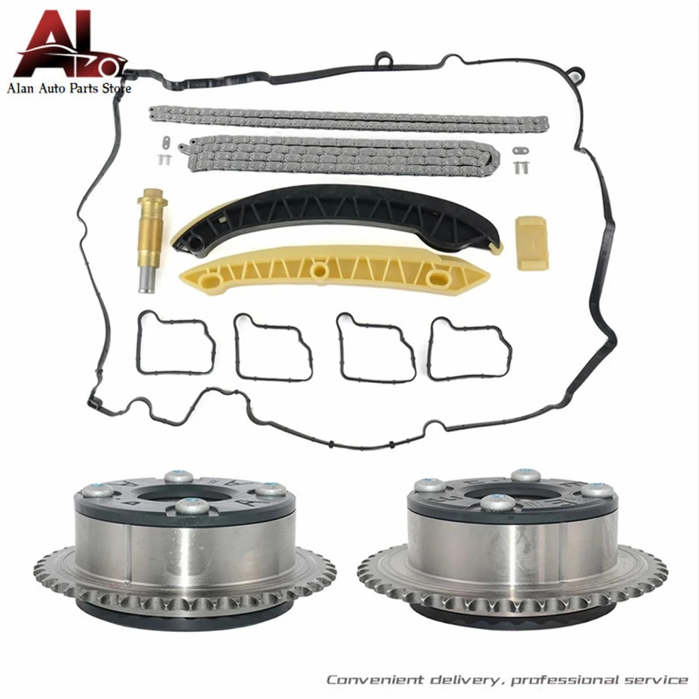 Timing Chain Kit for Mercedes-Benz M271 Oil Compressor C180-C230 Camshaft Gears