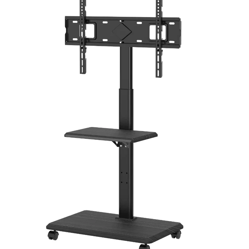 

All-in-one steel mobile TV stand with vertical floor TV stand and cart for conference and teaching live TV carts