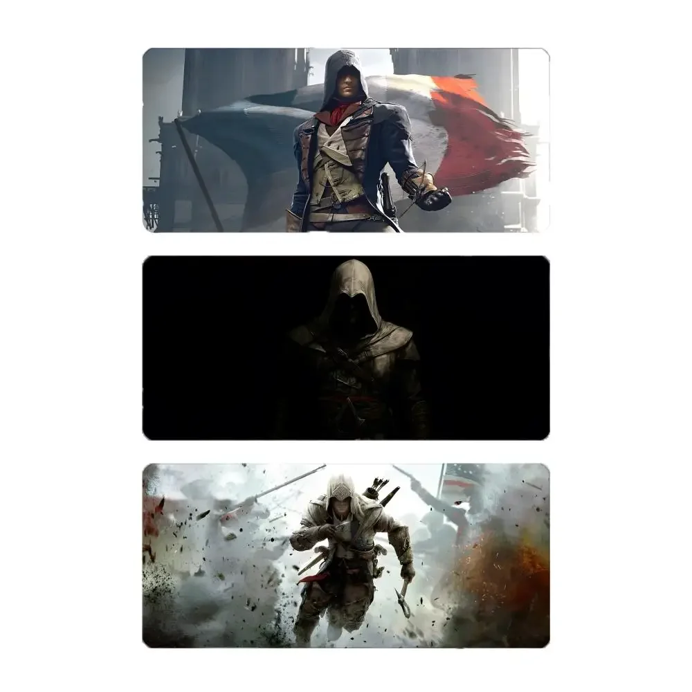 open world adventure game A-Assassin's Creed Mouse Pad Large Gaming Mousepad with Stitched Edges Thickened Desk Mat PC