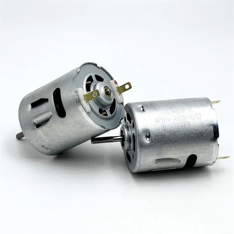 Micro RS-365-14160/52 Strong Magnetic Carbon Brush Motor DC 6V 12V 14.4 18V 24 8200RPM Large Torque Sweeping Machine/ Toy Model