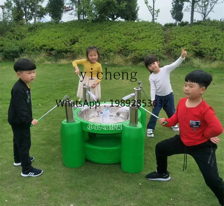 ZZ Kindergarten Water Toy Table Children's Mutual Aid Game Sand Water Dish Water Table Squeezing Mangle; Squeezer