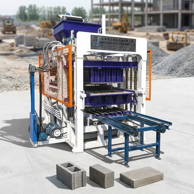Fully Automatic Hydraulic Paving Hollow Interlock Curbstone Block Making Machine PLC Control Bearing Gearbox Easy Operation