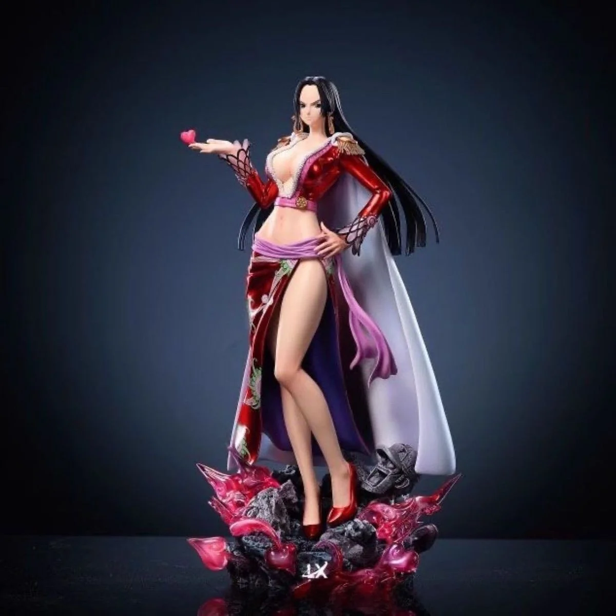 ワンピースアニメテーマ-gkスタチュー-桜子-ラブハートlx-女帝-コレクタブルモデル-おもちゃ-ギフト-静態pvc-6スケール