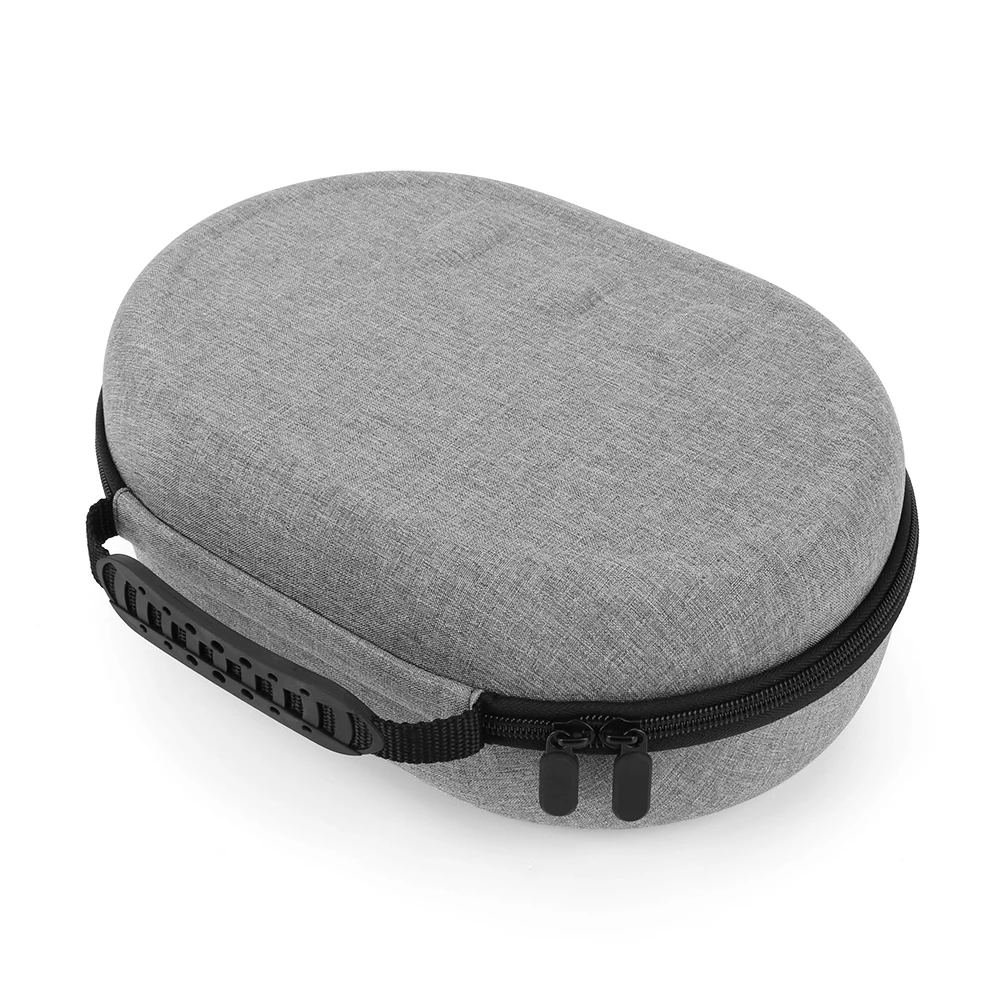 

Hard Carry Bag Partition Portable Storage Bag Shockproof Travel Storage Bag Anti-Scratch with Mesh Bag for Meta Quest 3 Headset
