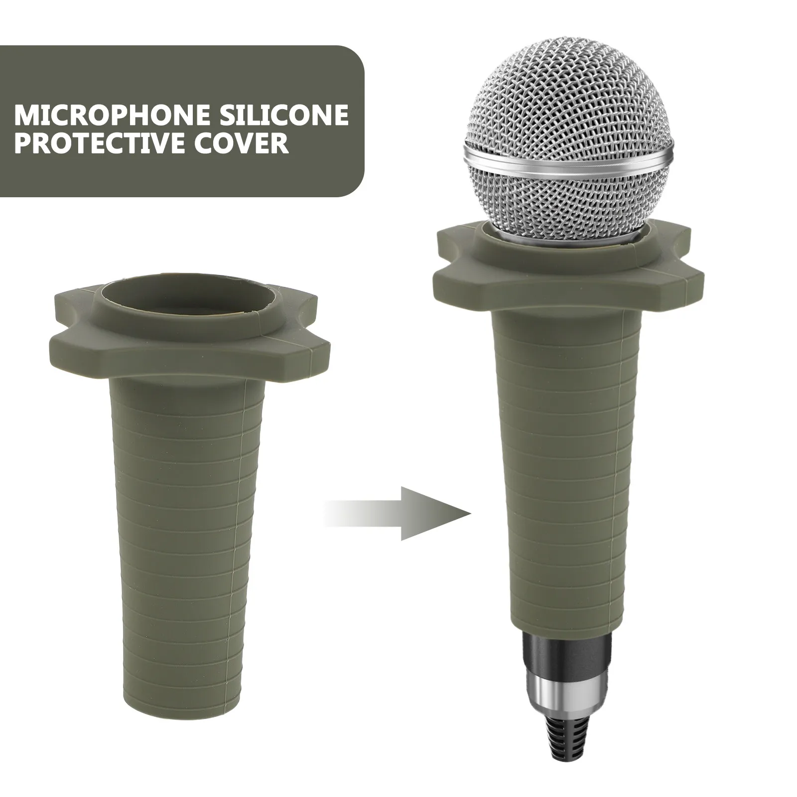Hand Microphone Protector Covers for Microphones Wireless Handle Cordless Handheld Sleeve Case Mics