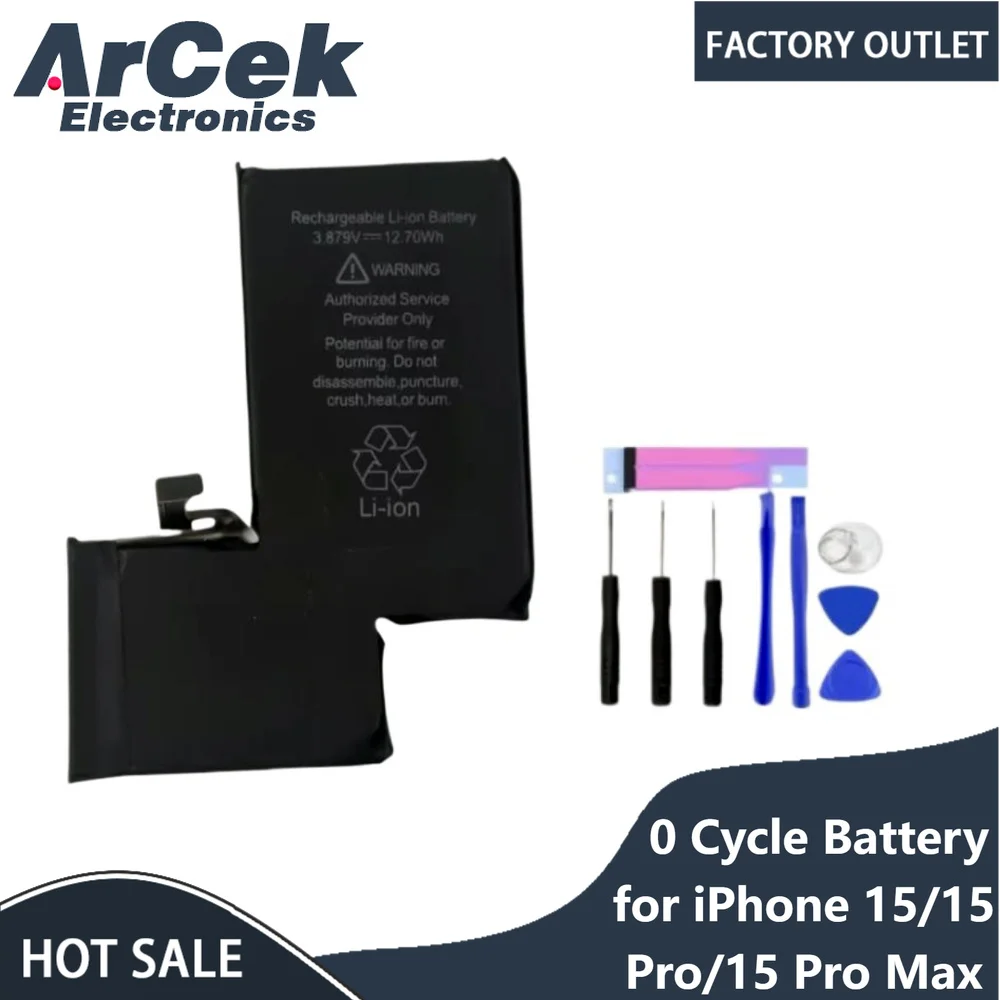 High Capacity Battery Zero Cycle for iPhone 15 Pro Max US EDITION iphone 15 iphone 15 Pro Max 15pm Special Shaped Battery