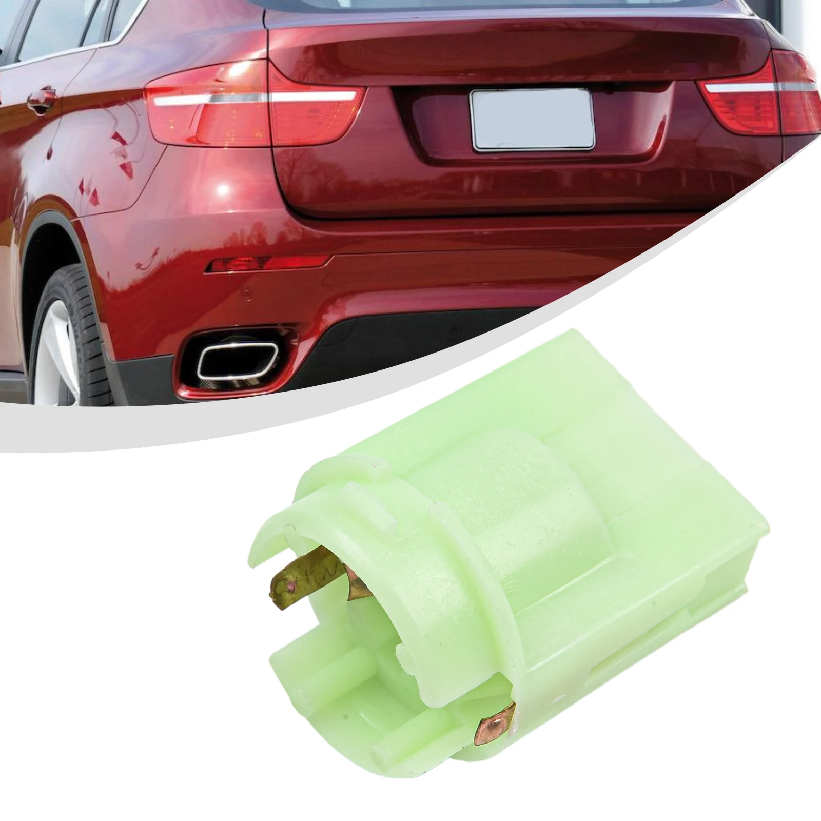 Car Tail Light Bulb Socket For BMW E30 E32 E34 E38 E71 63218355883 Rear Lights Holder Replacement Auto Accessories