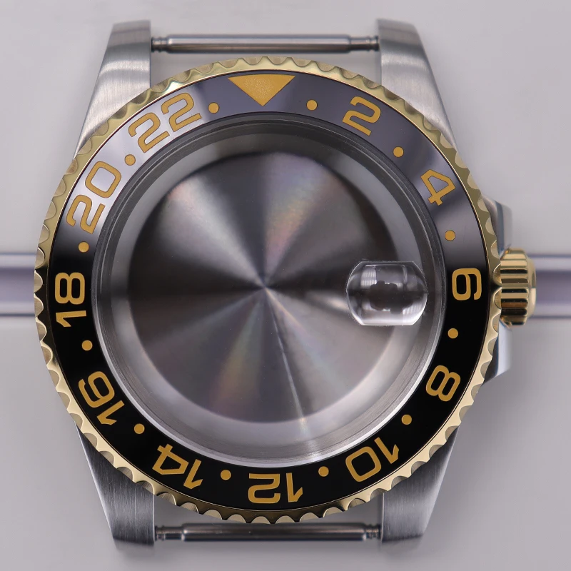 

Корпус для дайверских часов 40 мм, 200 м, для GMT MASTER, подходит для механизмов NH35, NH36, NH34, NH38, NH70, Miyota 8215, ETA 2824, водонепроницаемый, с сапфировым стеклом.