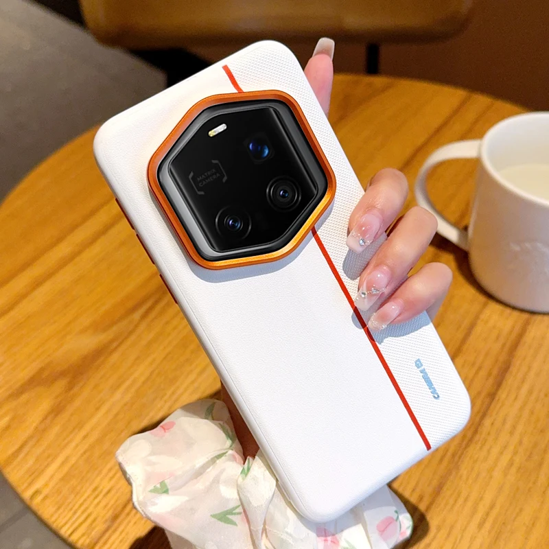 For Honor Magic 7 6 RSR Porsche Design Case Fashion PU Leather Skin Protective Back Cover Case For Honor Magic7 RSR Phone Shell