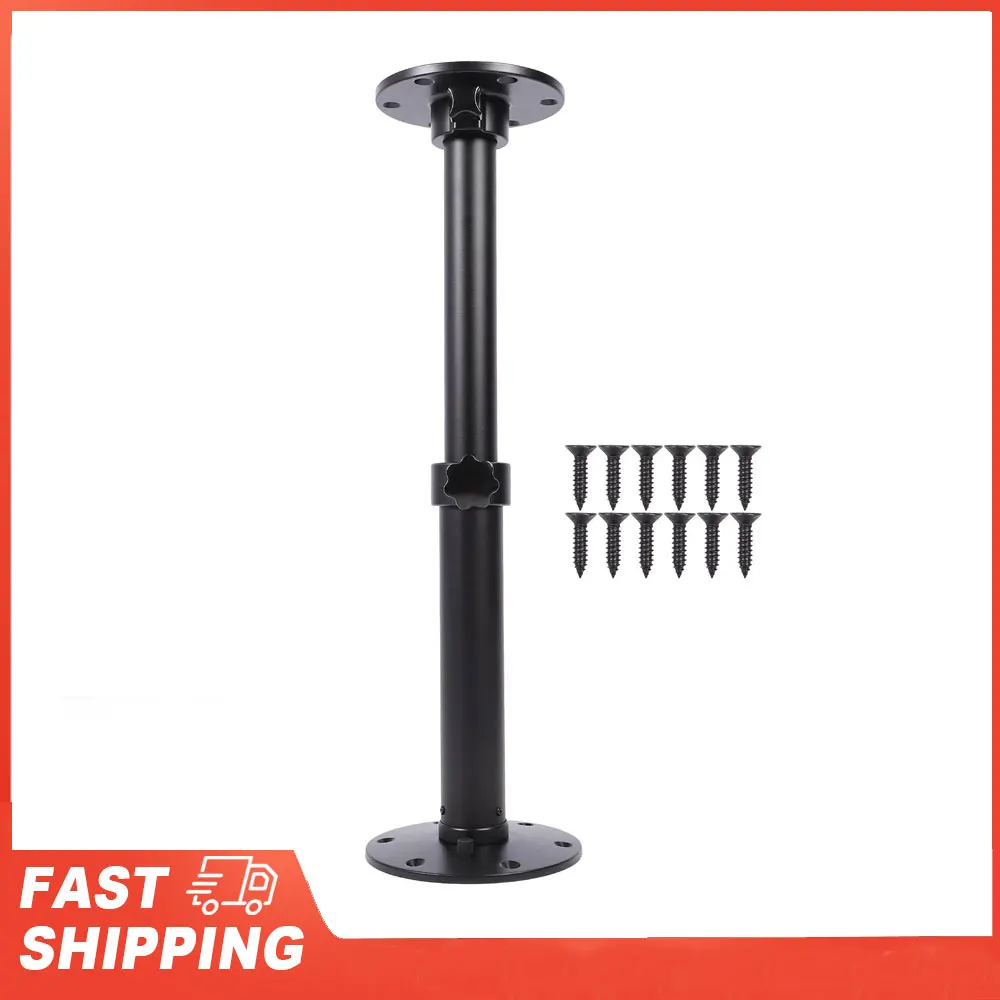 Marine Adjustable Table Pedestal RV Table Leg Heavy Duty Removable Easy To Assemble Aluminum Alloy for Campervan Yacht Deck