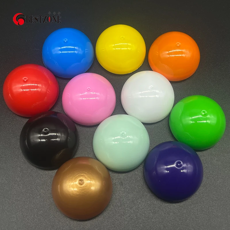 20Pcs 45MM 4.5CM 1.77Inch Toy Capsule Surprise Ball Mixed Colors Soft Empty Baby Kid Grasping Round Twisting For Vending Machine