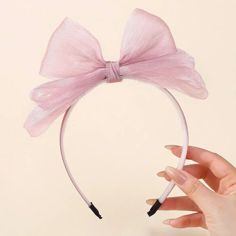 

Sweet Girls Hairbands Double Layered Bowknot Headband Boutique Children's Hair Accessories Performance Accessories Cute Gifts