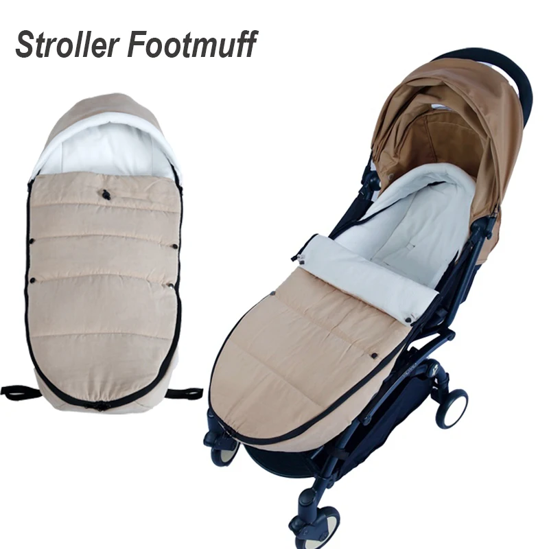 Strollers Winter Footmuff Univerisal Stroller Accessories Socks Fit Yoyo Yoya Cybex Bugaboo Sleepsack Windproof Warm Cover Bag