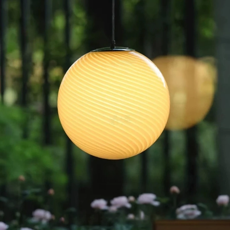 Glass Chandelier Children's Room Bedroom Ceiling Lamp Simple Creativity Tricolor Pendant Light Electroplating Lighting Lights