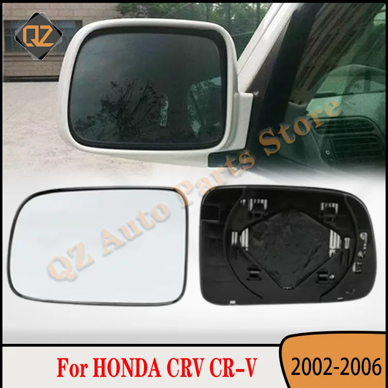 Rearview Mirror Glass Lens Mirror For HONDA CRV CR-V RD1 RD5 RD6 RD7 2002-2005 2006 Heated Car Side Rear View Car Accessories