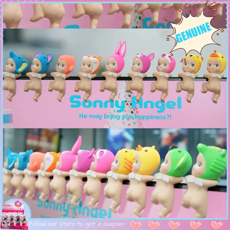 

Original Instok Sonny Angel Looking Back Serise Blind Box Trendy Collecte Figurine Doll Car Screen Ornament Action Figure Gift