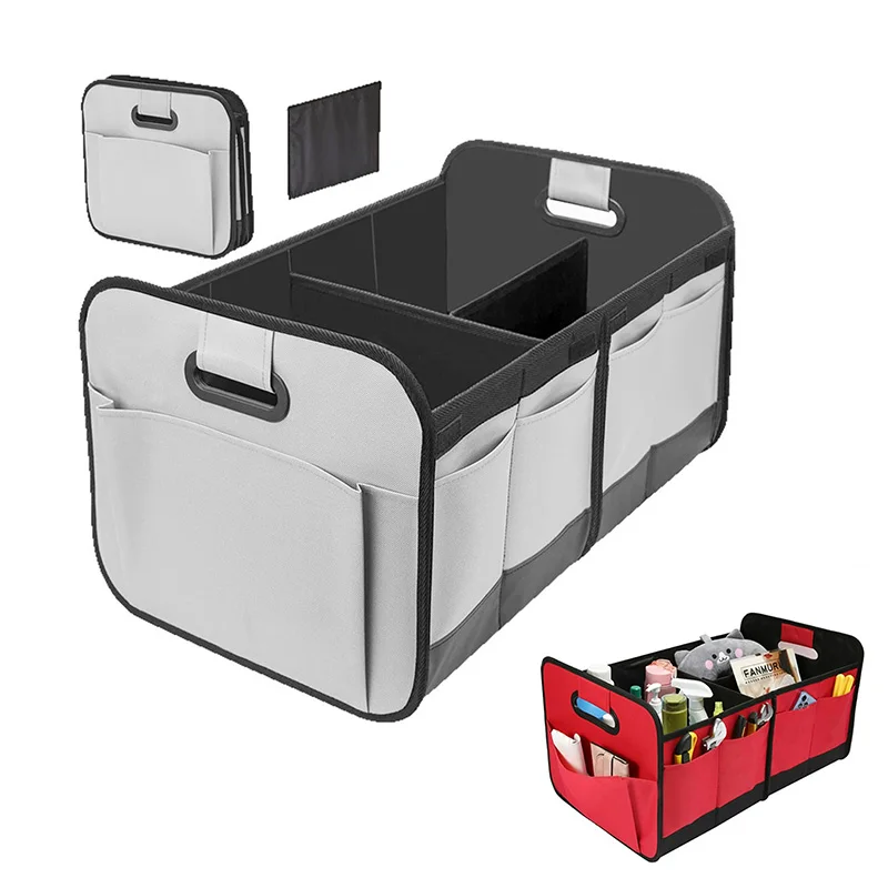 

Car Storage Box, Trunk Storage Box, Oxford Cloth Storage Box, Large Capacity, Foldable,Car Trunk Tool Box