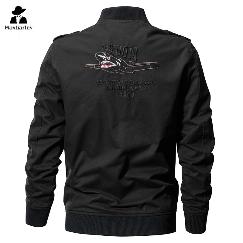 Chaqueta de piloto con múltiples bolsillos para hombre, chaqueta táctica de vuelo, ropa de caza táctica de EE. UU., prendas de vestir de motocicleta de algodón, nuevo estilo de primavera, otoño