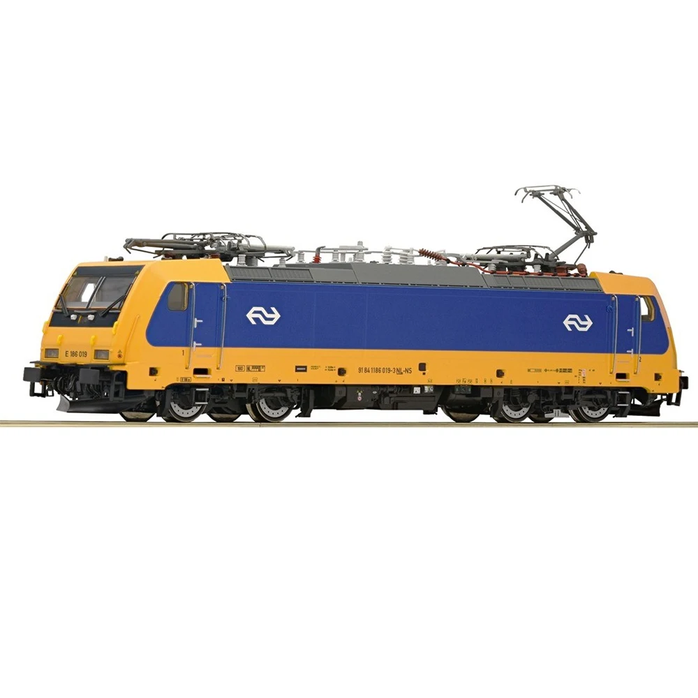 ROCO Model Train 73662 HO 1/87 BR 186, NS Electric Power Car DC Analog Version Train Toy