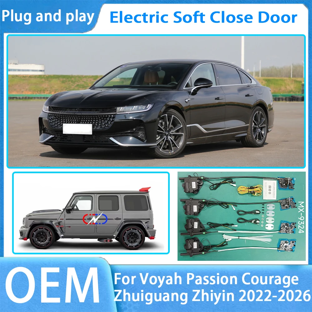 

for Voyah Passion Courage Zhuiguang Zhiyin OEM Car Soft Close Door System Automatic Electric Auto Pull Power Latch Power Closin