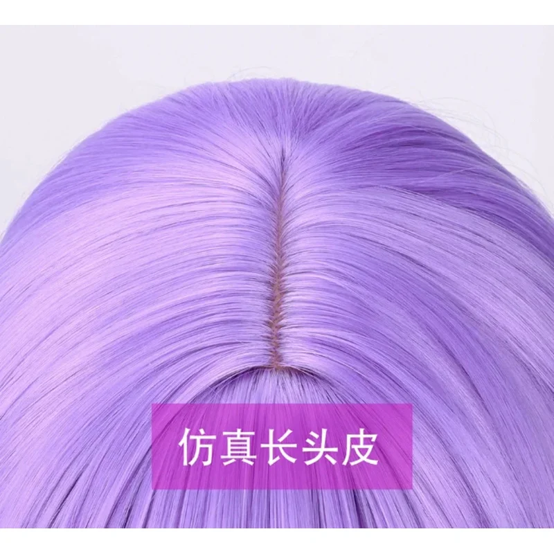 25COSLeague of Legends Yunara غير قابل للكسر سوف شعر مستعار تأثيري مختلط الحرير رقيق شعر مضفر مخصص لعبة شخصية هيربيسي قدس