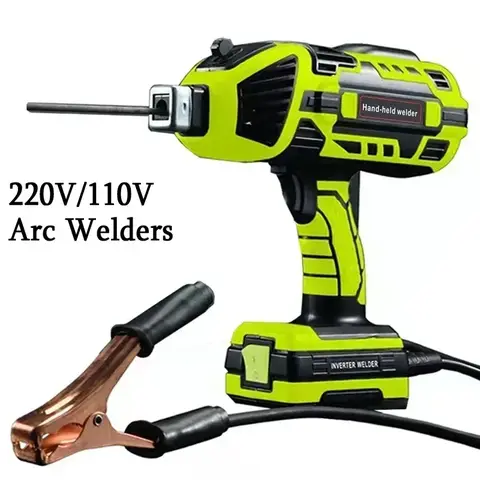 4600W 전기 용접기 아크 용접기 110V/220V±15% 전기 용접기 휴대용 핸드헬드 통합 스폿 용접 공작 기계