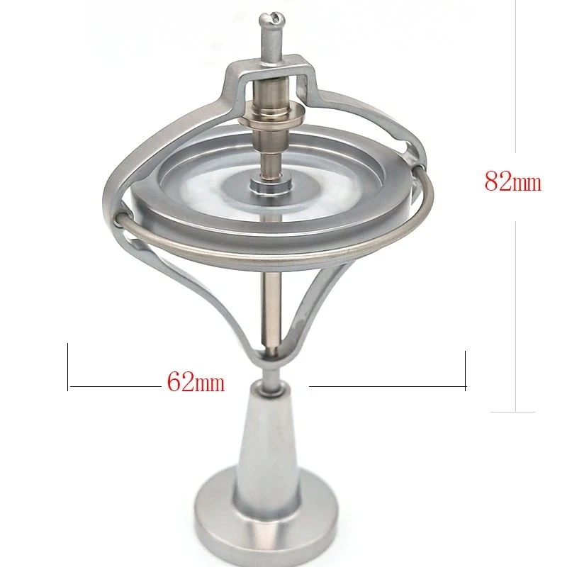 Metal Gyroscope Toy Fingertip Gyro Magic Anti-gravity Adult Decompression Balance Mechanical Anti-Gravity Teaching Equip Toy