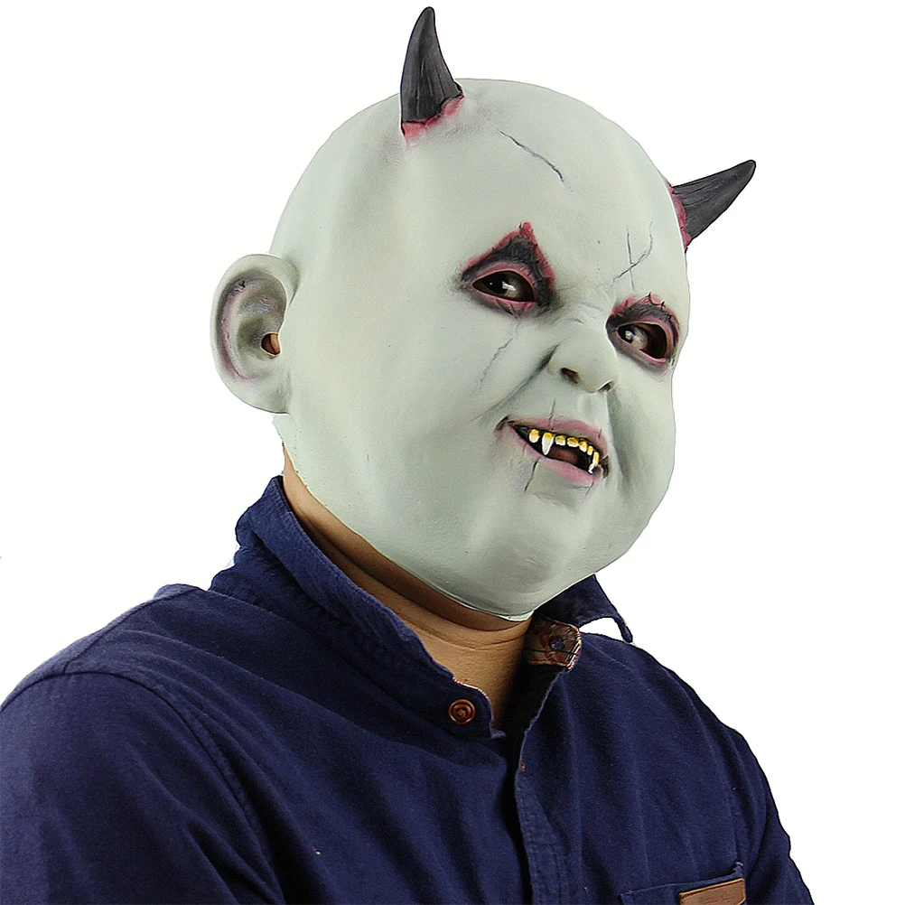 

Scary Latex Halloween Mask Horrific Horror Devil Mask For Adults Best Gift For Parties And Festivals