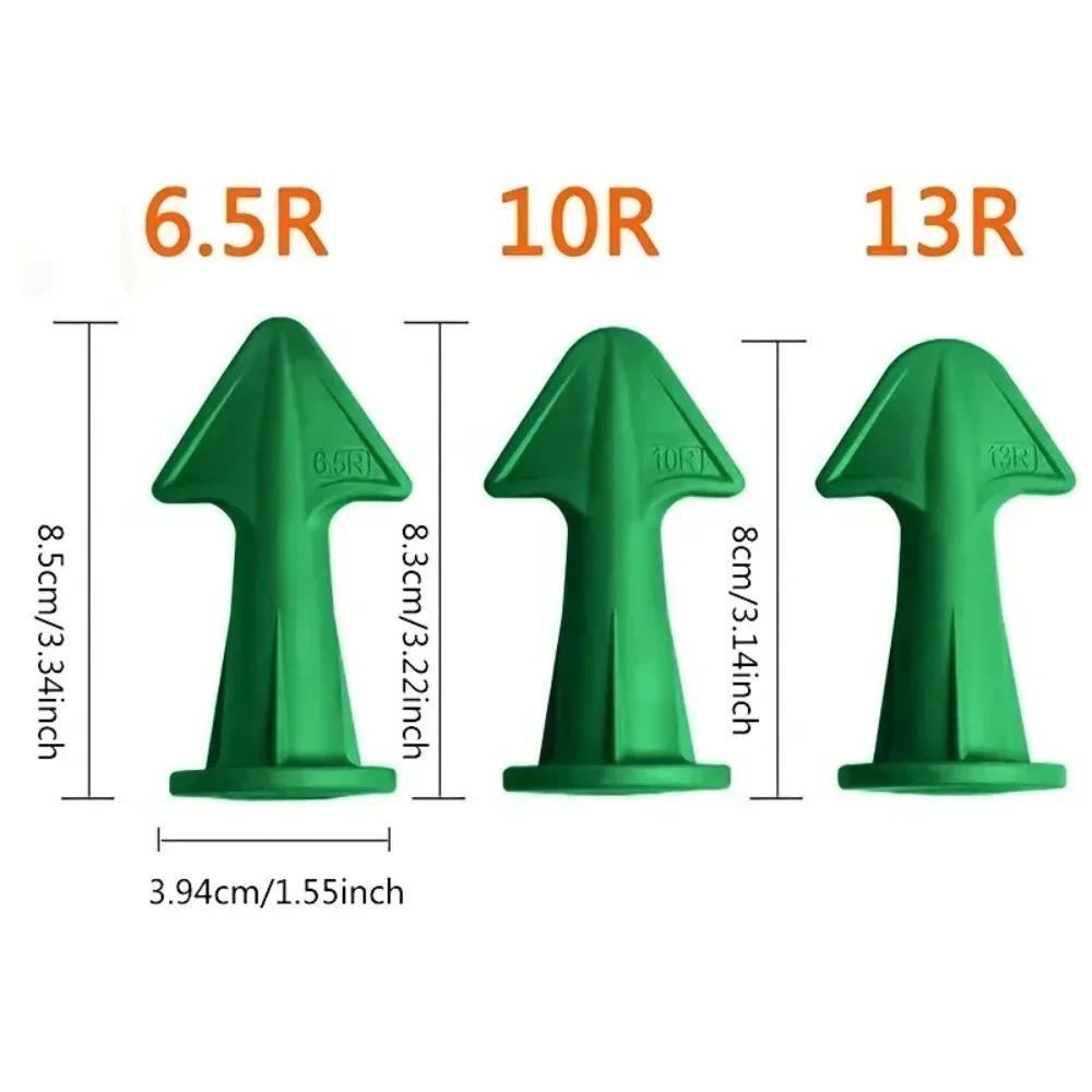 مجموعة أدوات السد مكونة من 3 قطع مكشطة فوهة السيليكون متعددة الوظائف لتحسين المنزل وملء فجوة الأرضية للاستخدام الاحترافي #4