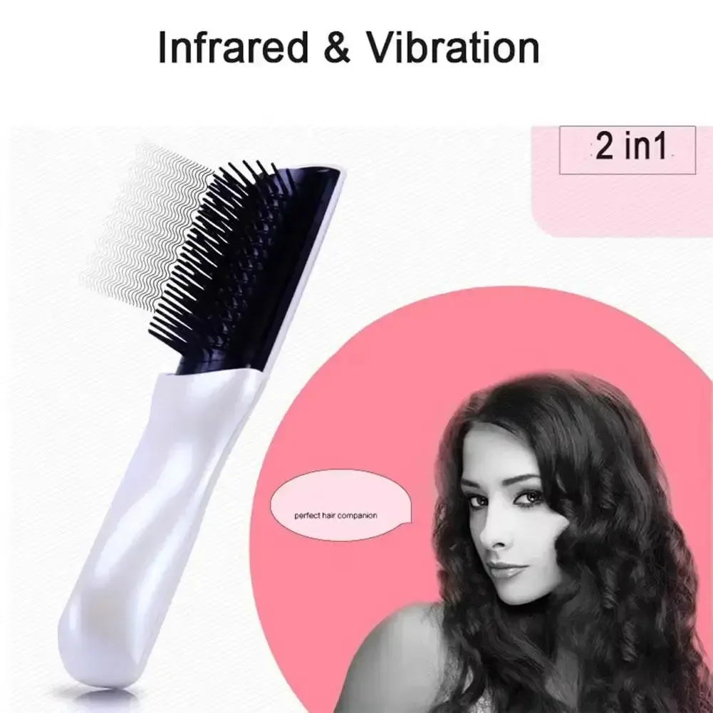 Laser Hair Growth Comb Progressive hair therapy Hairbrush Scalp Massager Infrared Health Hair Regrowth Laser Anti-loss Treatment