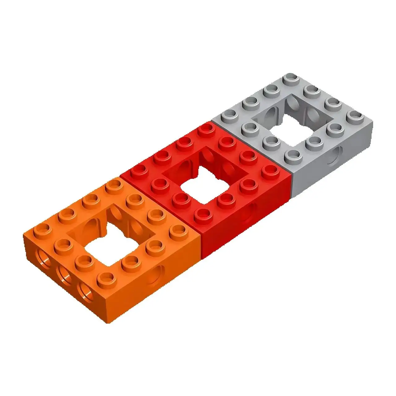 

10 шт. 32324 Кирпичи 4x4 с открытым центром, оптовая коллекция модульных конструкторов GBC для технических наборов MOC, подарок, сделай сам, строительные блоки, распродажа