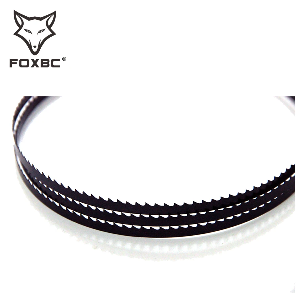 FOXBC 1500X10X0.5mm Bandsaw Blade 4 6 10 14 TPI Carbon Band Saw BladeS 1500mm Woodworking Tools Accessories 2pcs