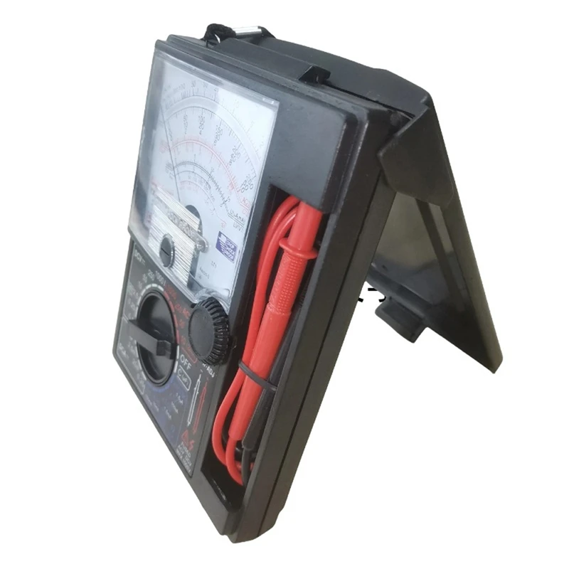 ABNO penguji Multimeter Analog, dengan pena uji bel, penguji arus tegangan DC 1000V, Multimeter Analog genggam