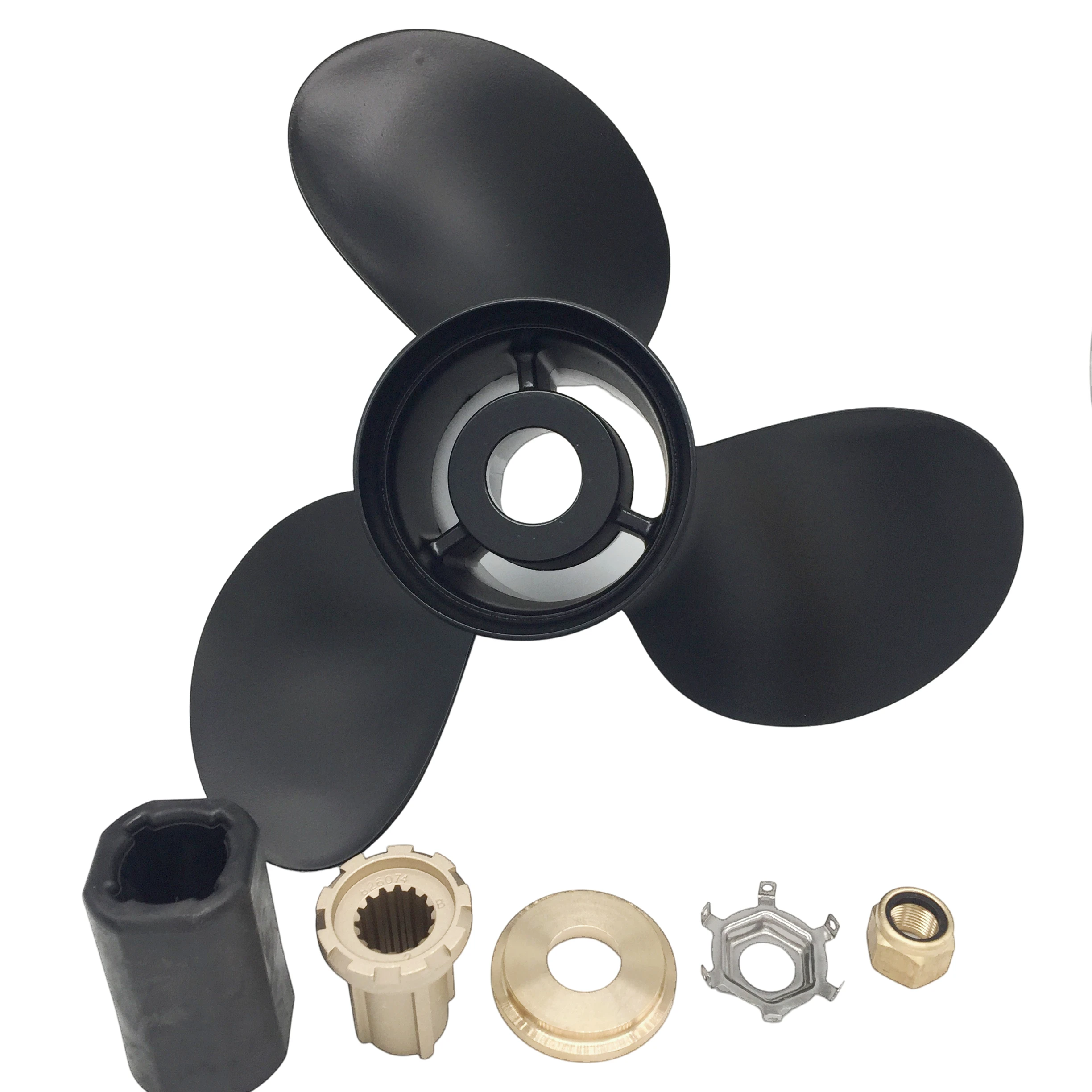 Boat Propeller 14 1/2x19 for Tohatsu 115-250HP Aluminum 15 Tooth RH OEM NO: HZY3-58130-V31ZA 14.5x19