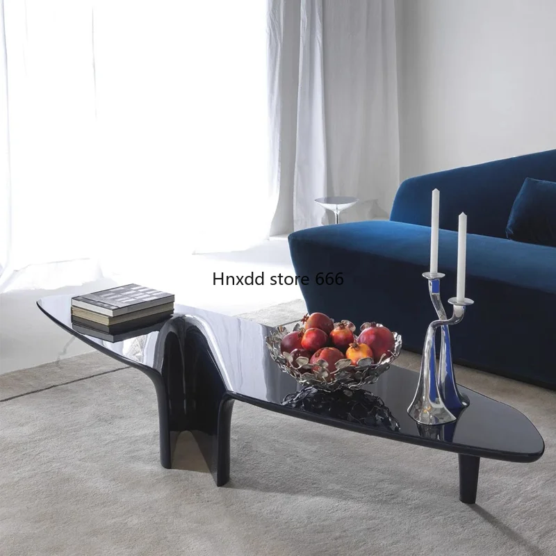 Photo art FRP special-shaped waterfall coffee table